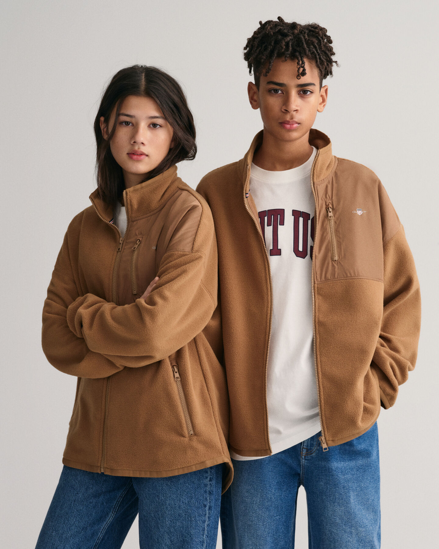 Teens Shield fleece-jakke