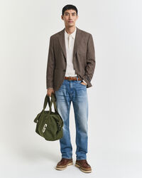 Polosweater af ekstra fin lammeuld