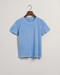 Sunfaded T-shirt med crewneck