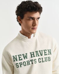 Graphic sweatshirt med crewneck