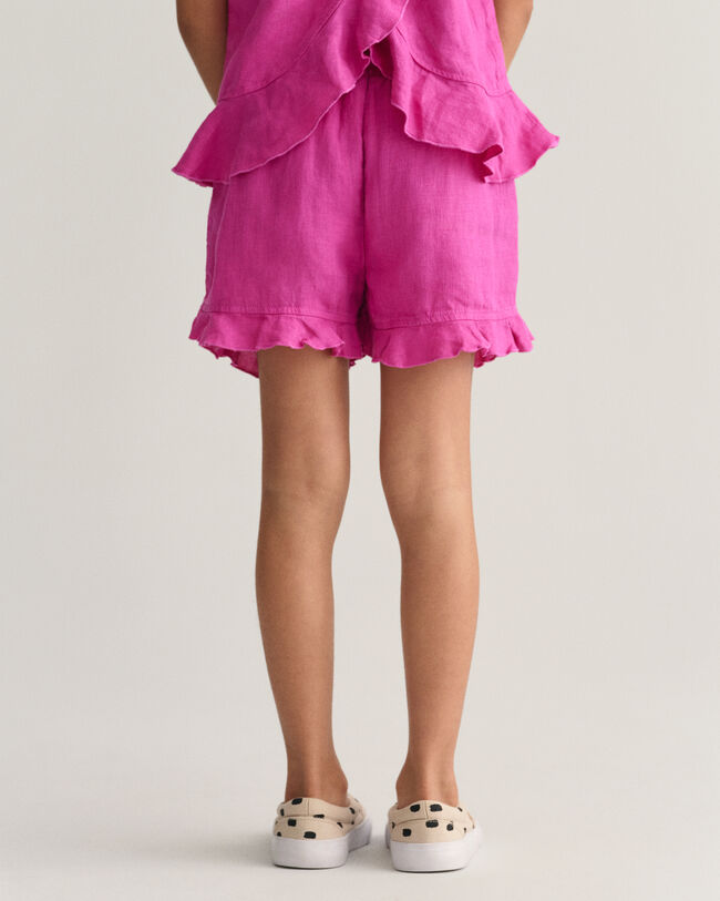 Girls fl&aelig;sede h&oslash;rshorts