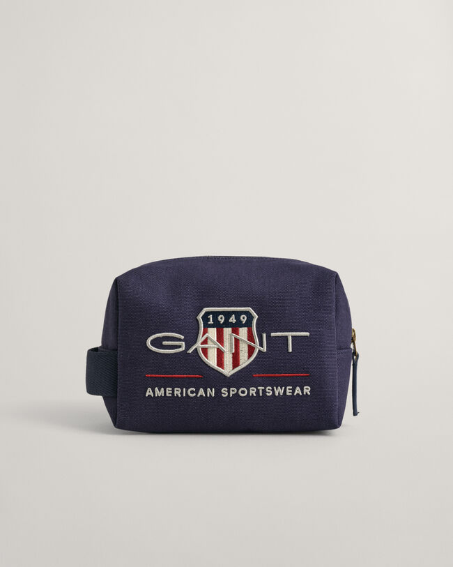 Farvet Shield toilettaske