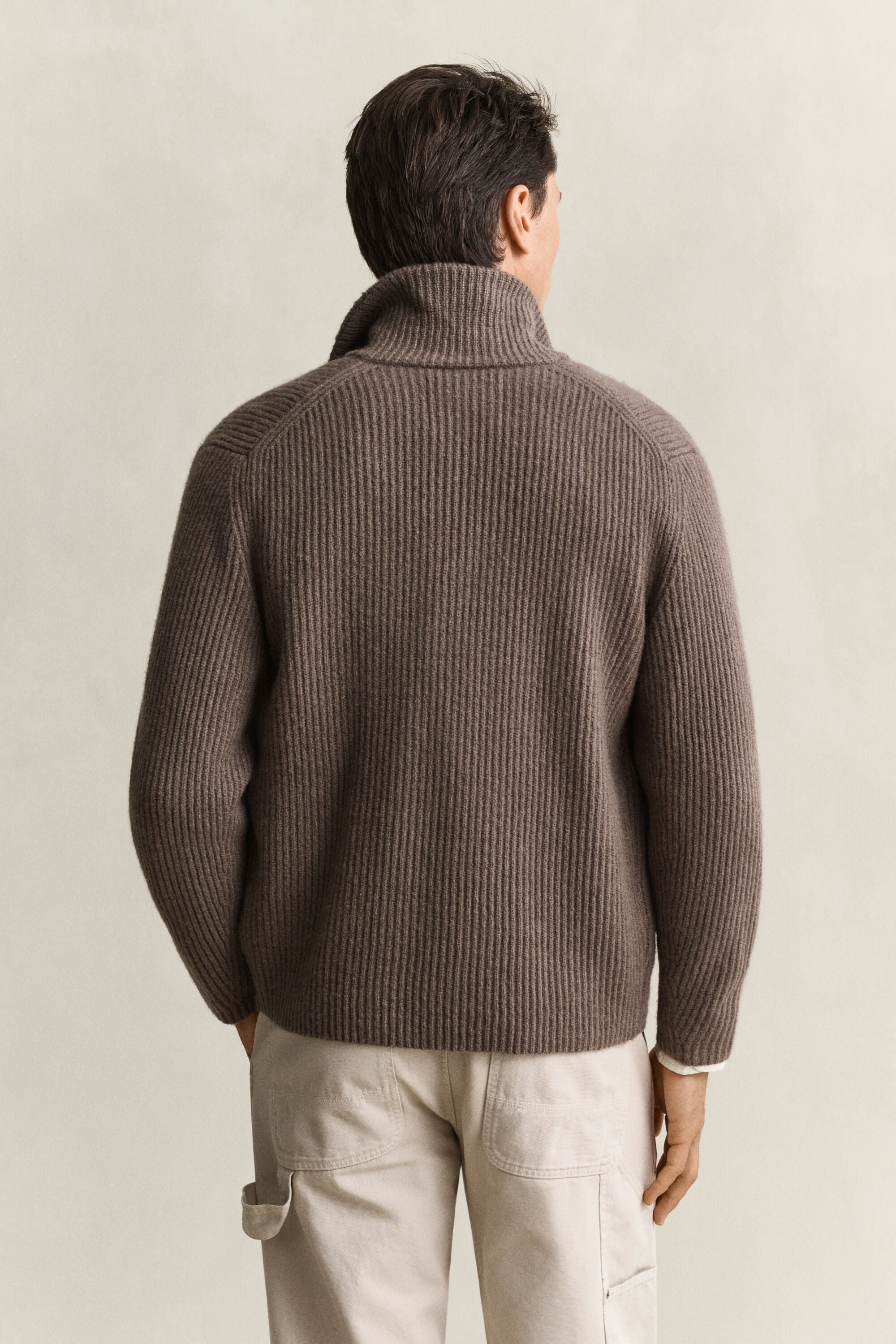 Strikket blazer cardigan