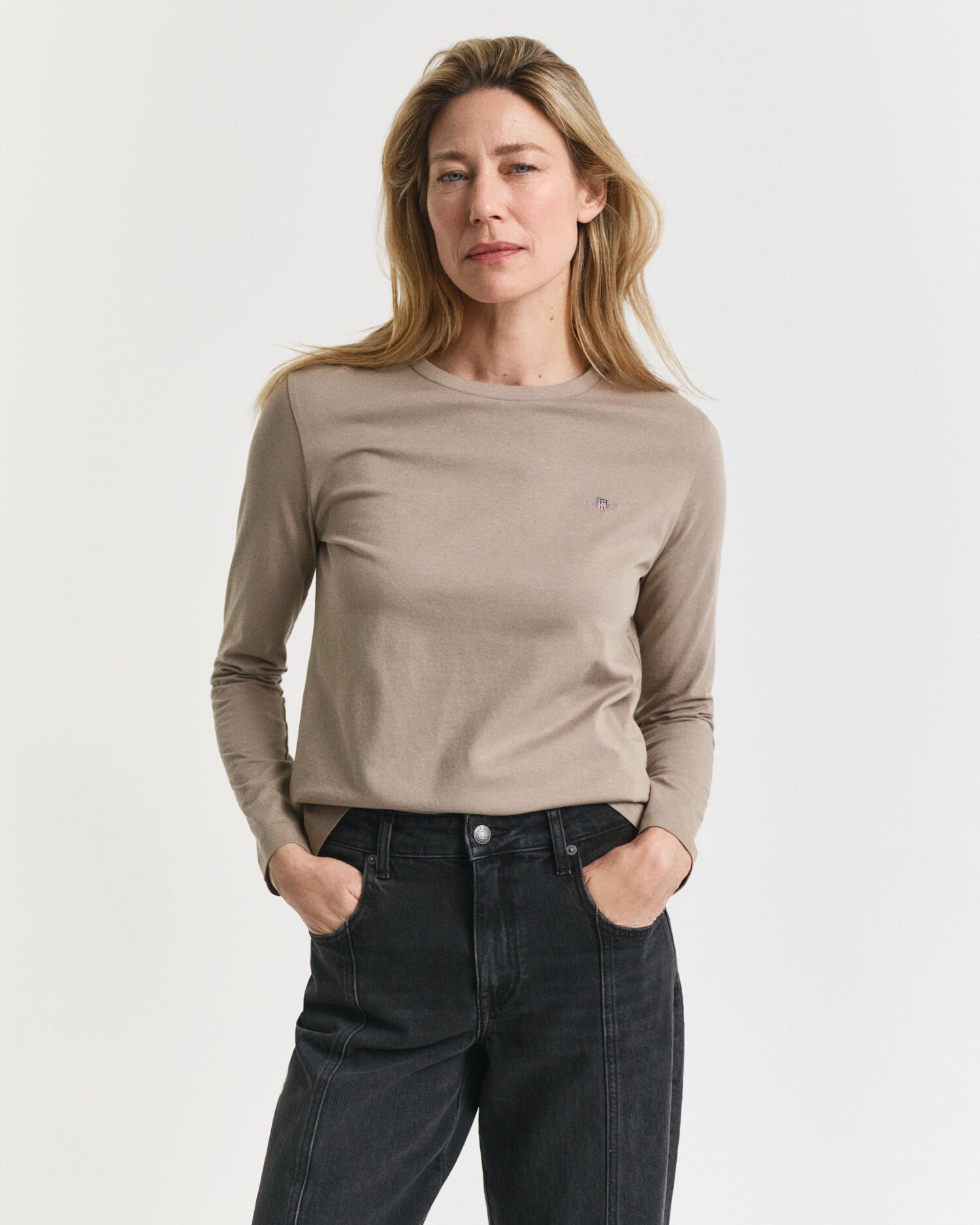 Shield T-shirt med lange ærmer