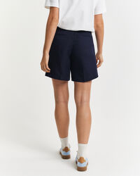 Skræddersyede shorts af hør