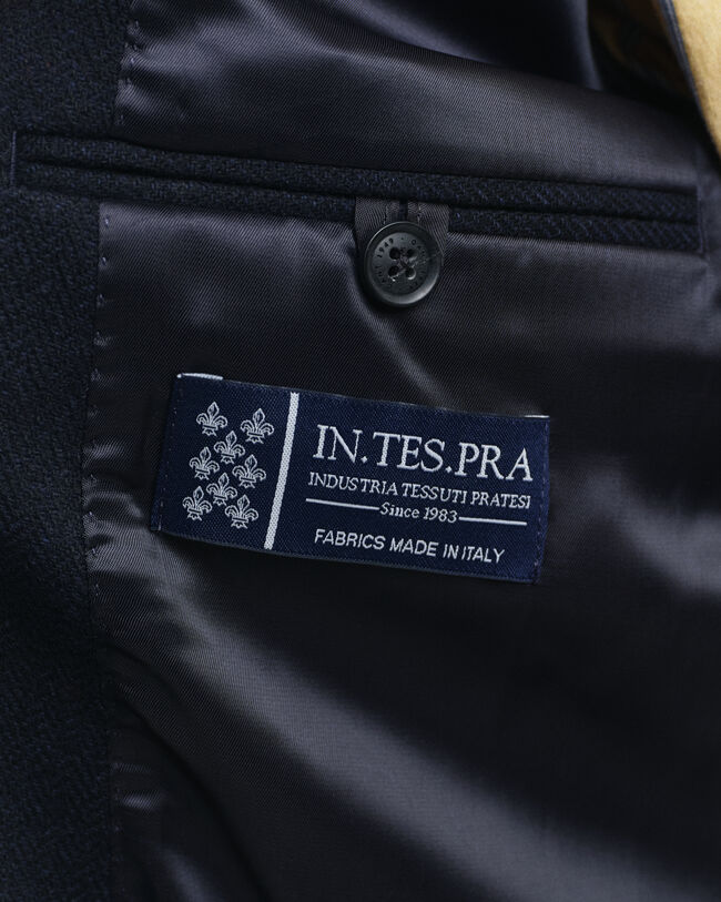 Sildebensmønstret jakkesæt-blazer