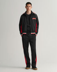 Træningsjakke med farveblokke