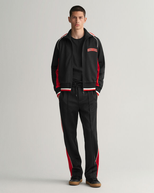 Træningsjakke med farveblokke