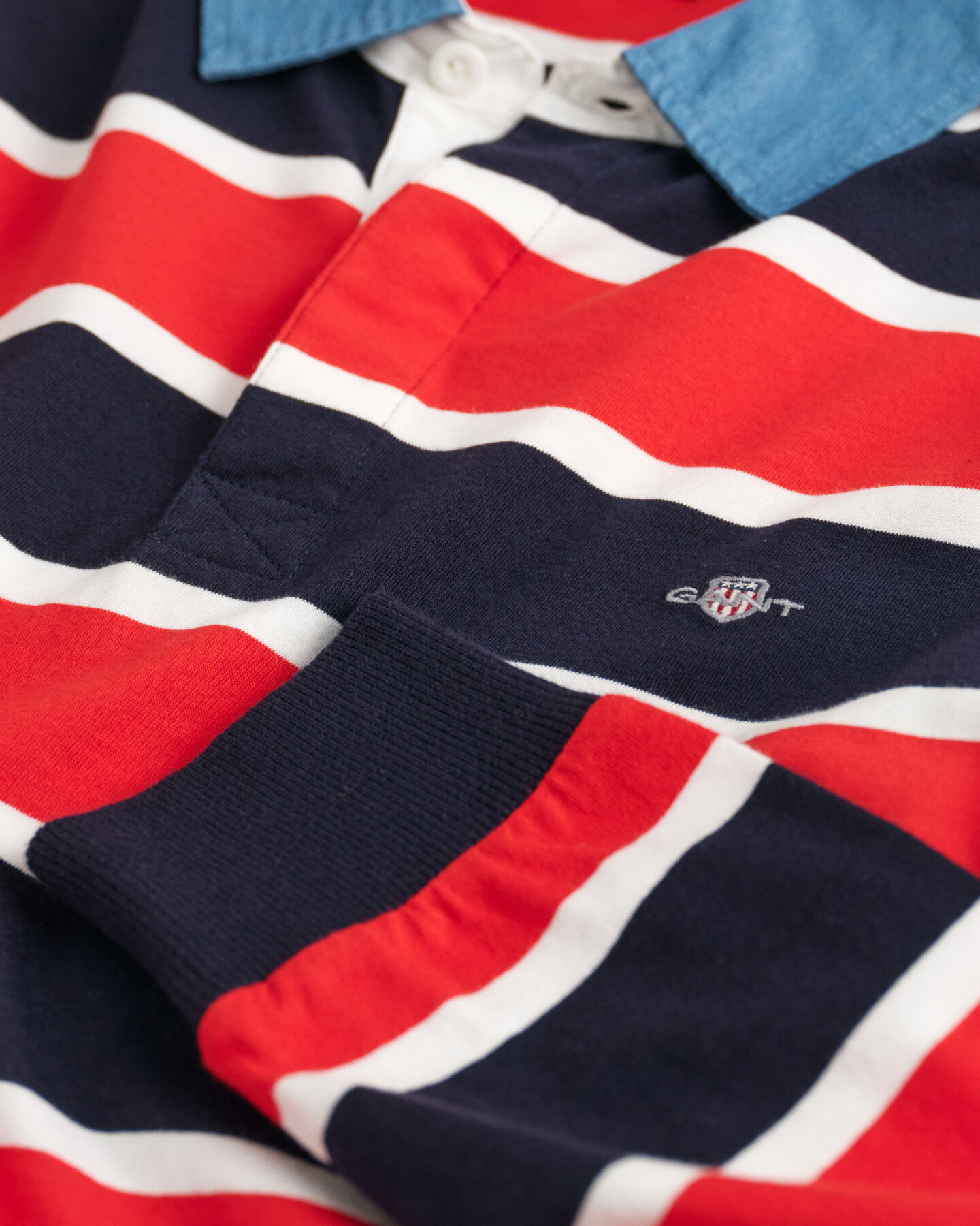 Teens stribet Shield Rugger