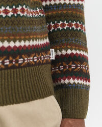 Fair Isle sweater med crewneck