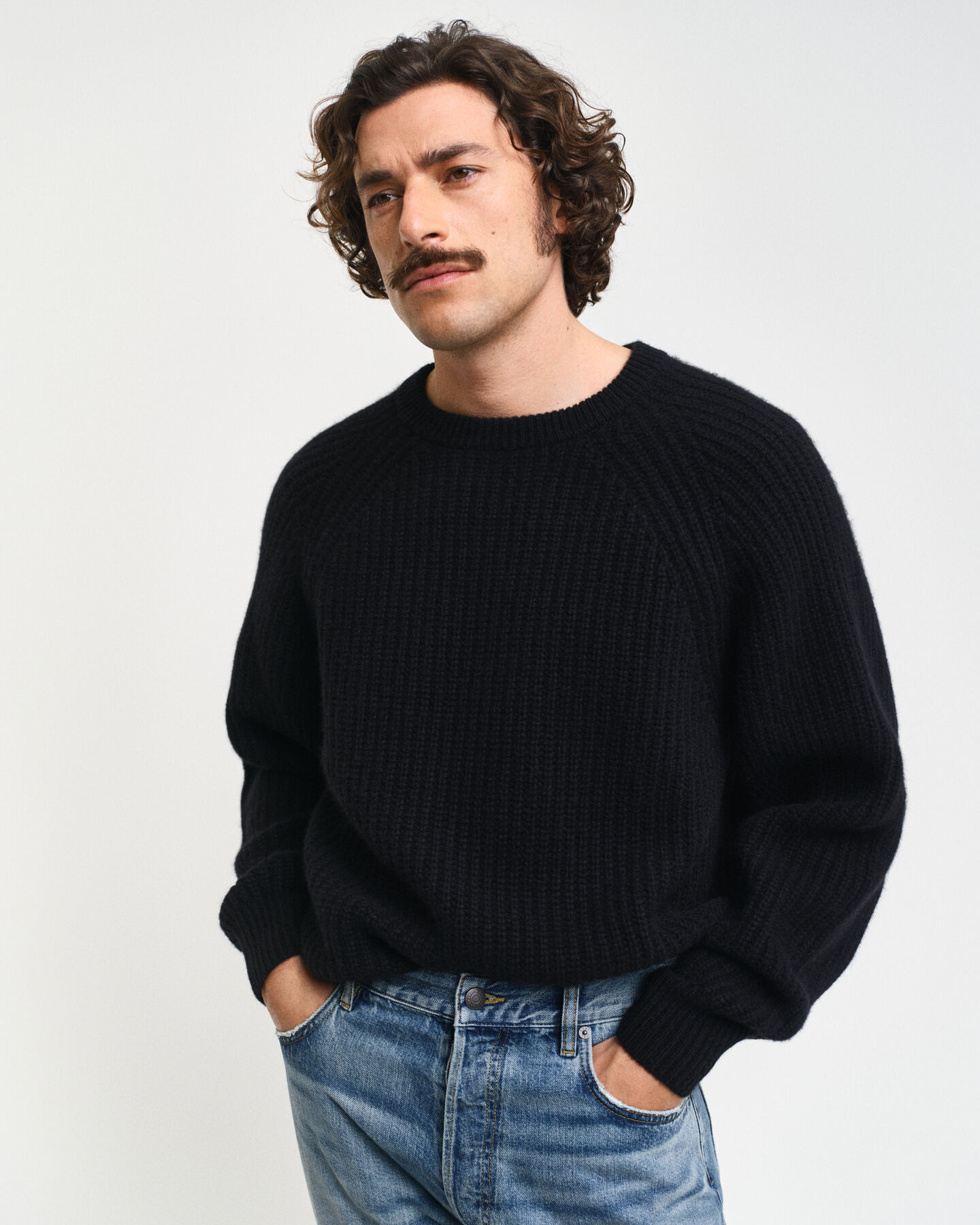 Crewneck sweater af kashmir