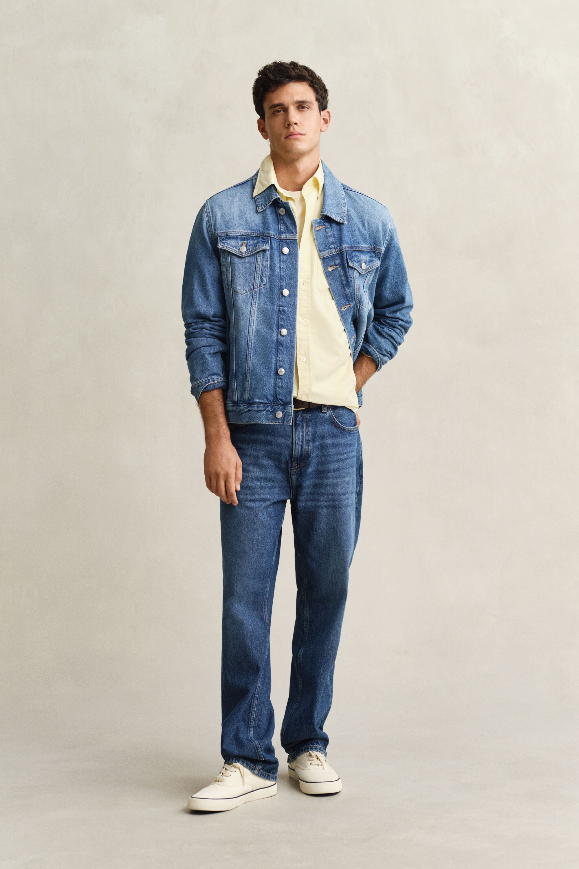 Regular fit klassisk Oxford-skjorte