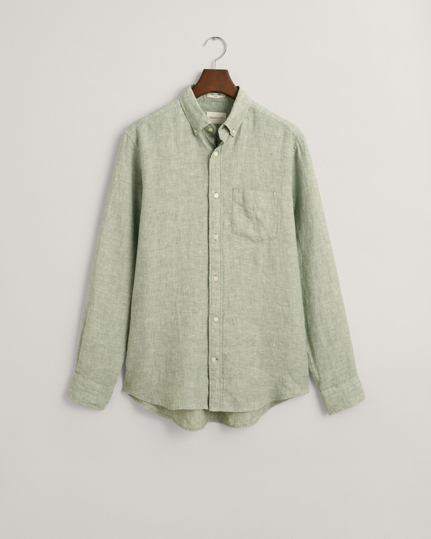 Regular fit skjorte af hør