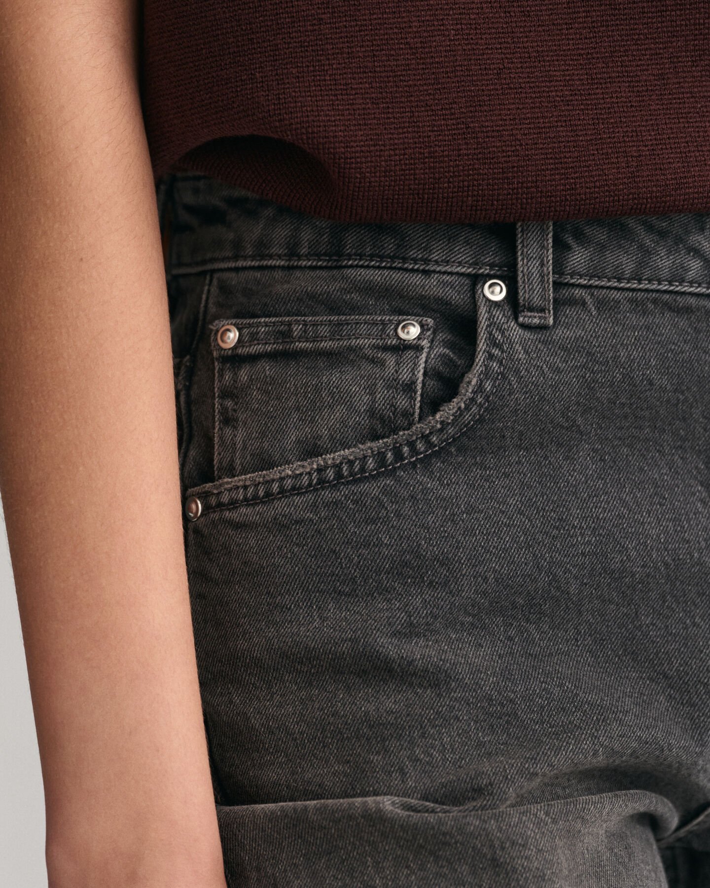 Korte jeans med lige ben