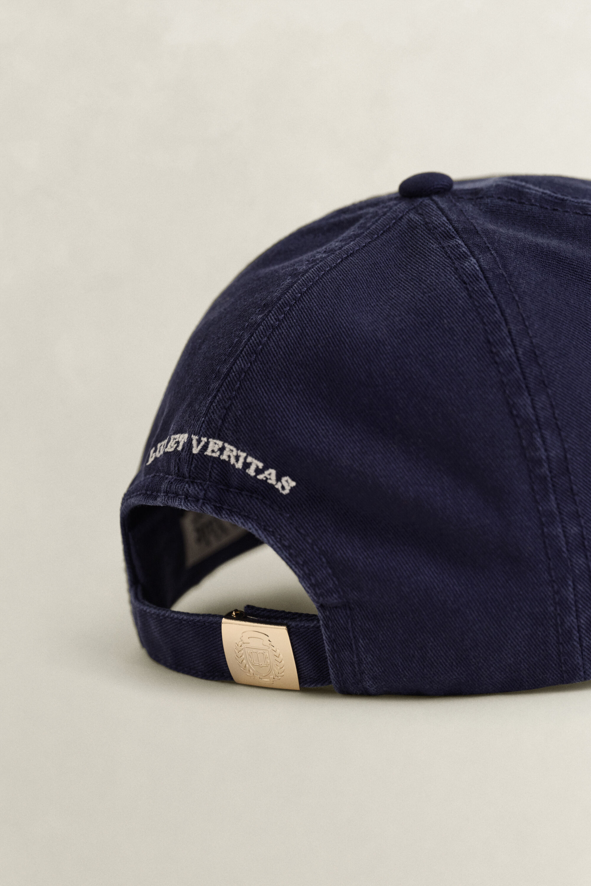 Gant x Yale cap af bomuldstwill