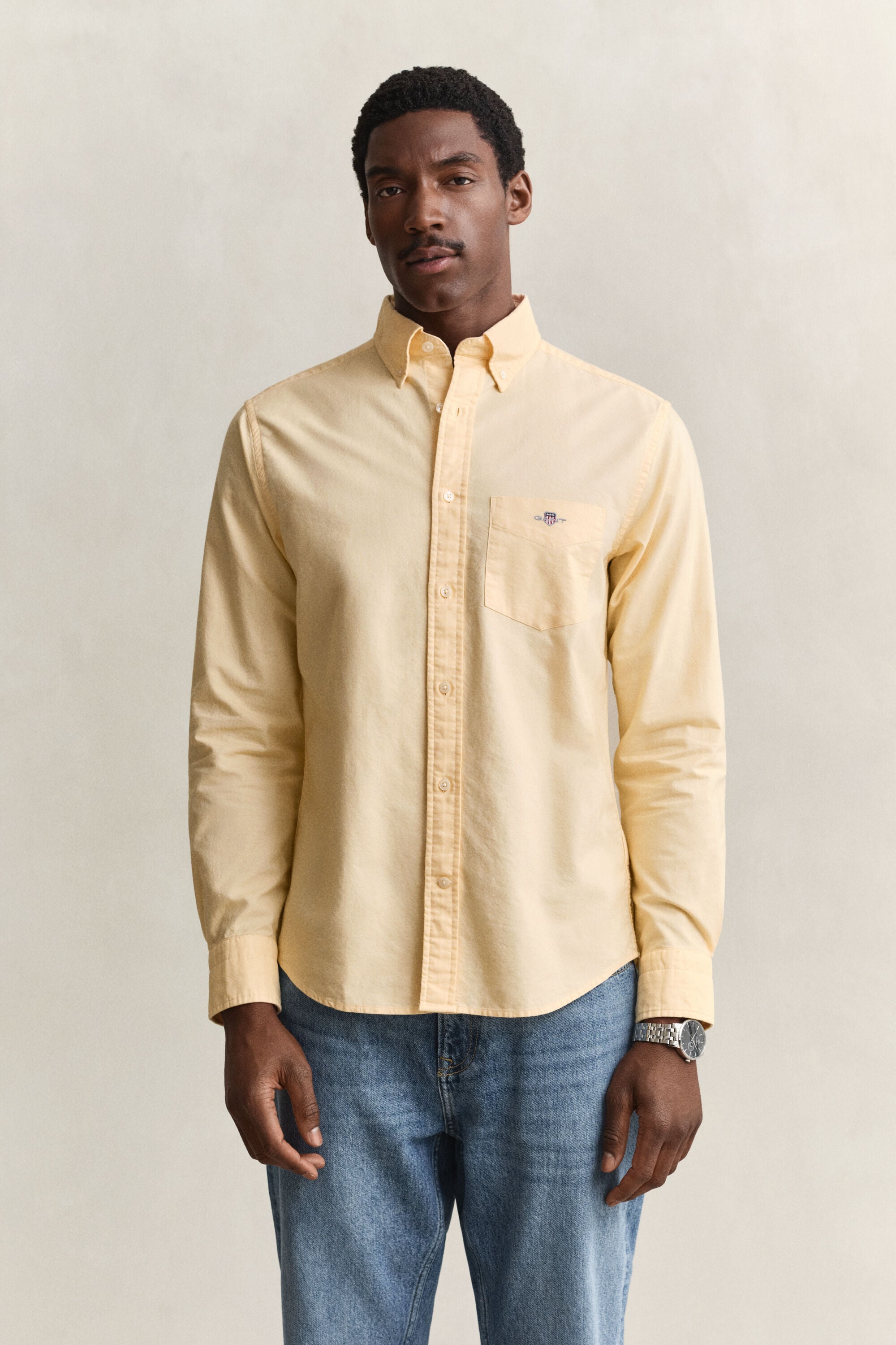 Regular fit klassisk Oxford-skjorte