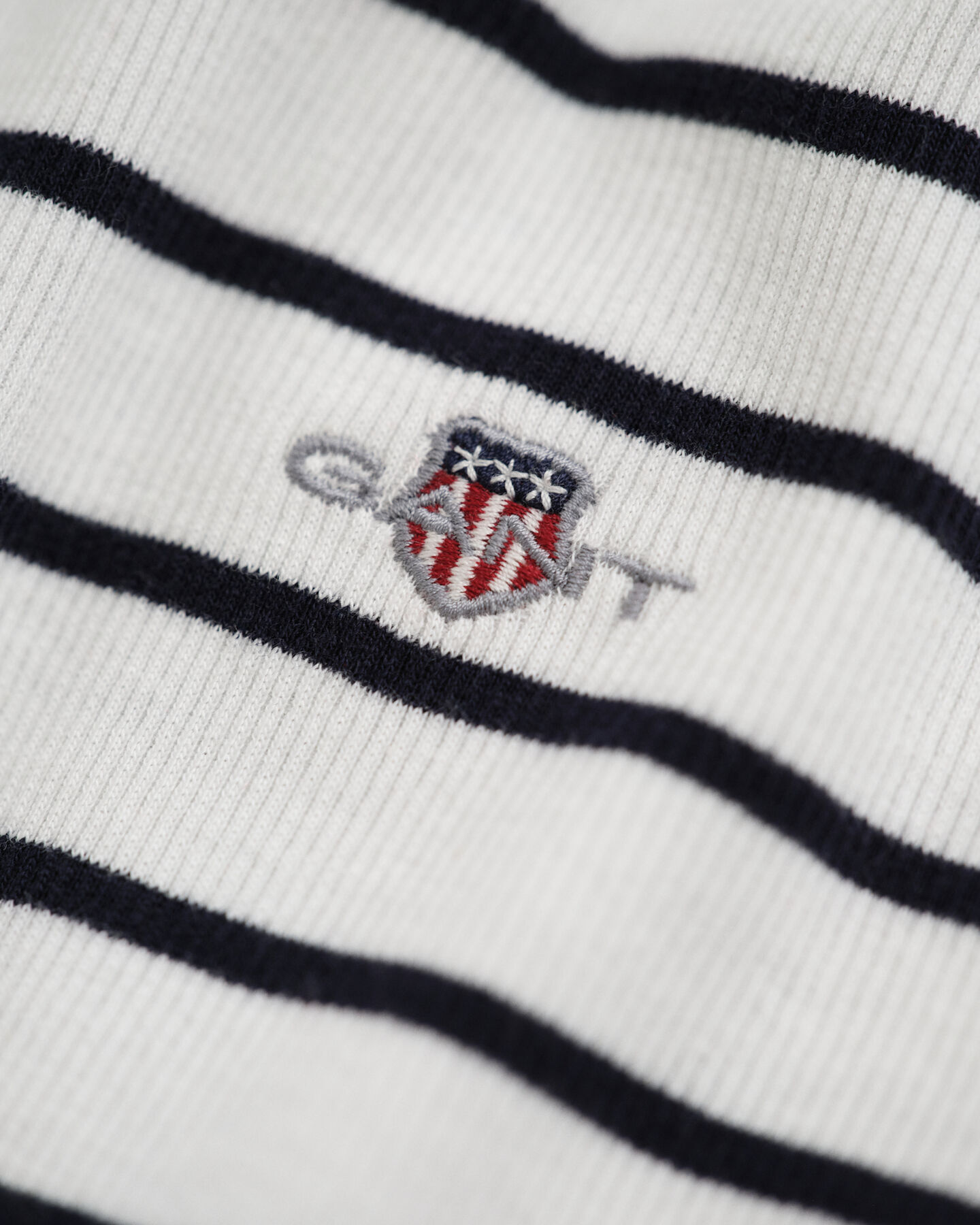 Teen Girls Shield T-shirt med striber