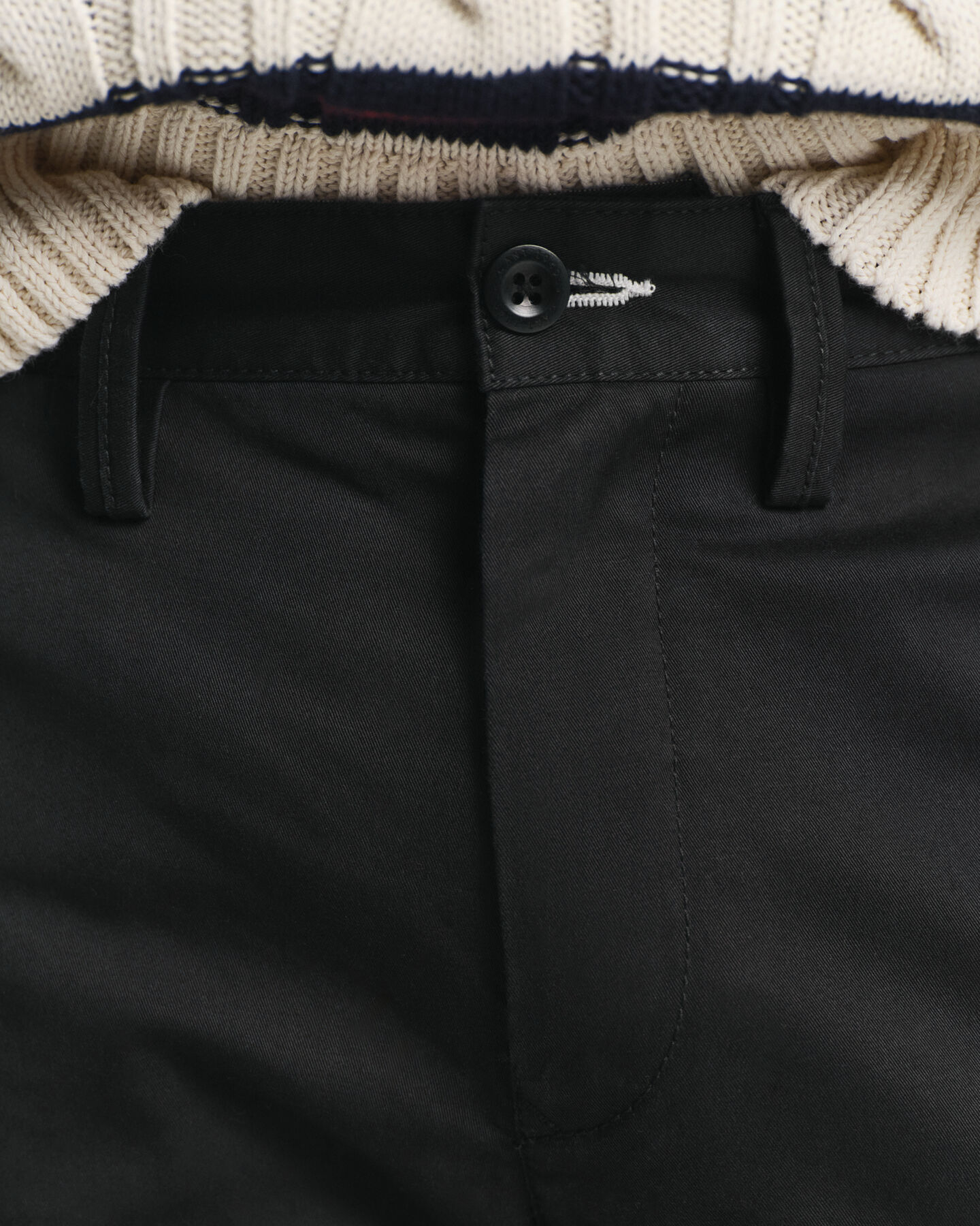 Slim fit chinobukser af twill