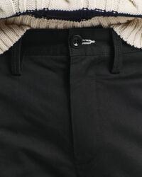 Slim fit chinobukser af twill