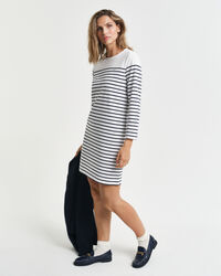 Breton kjole med crewneck