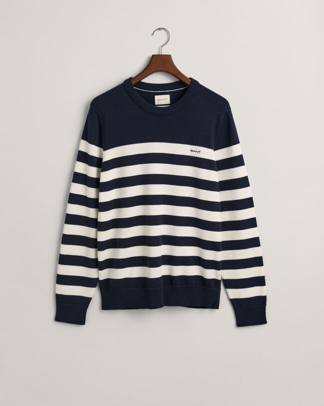 Bretonstribet crewneck sweater