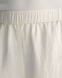 Relaxed fit pull-on bukser i hørblanding