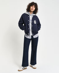 Varsity Jacket af jersey med G-mærke