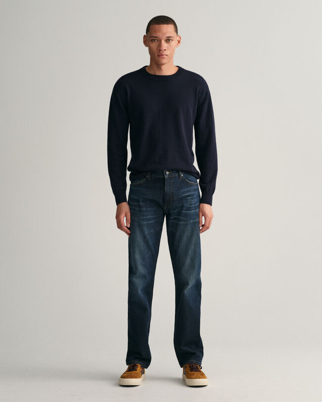 Regular fit Archive vaskede jeans