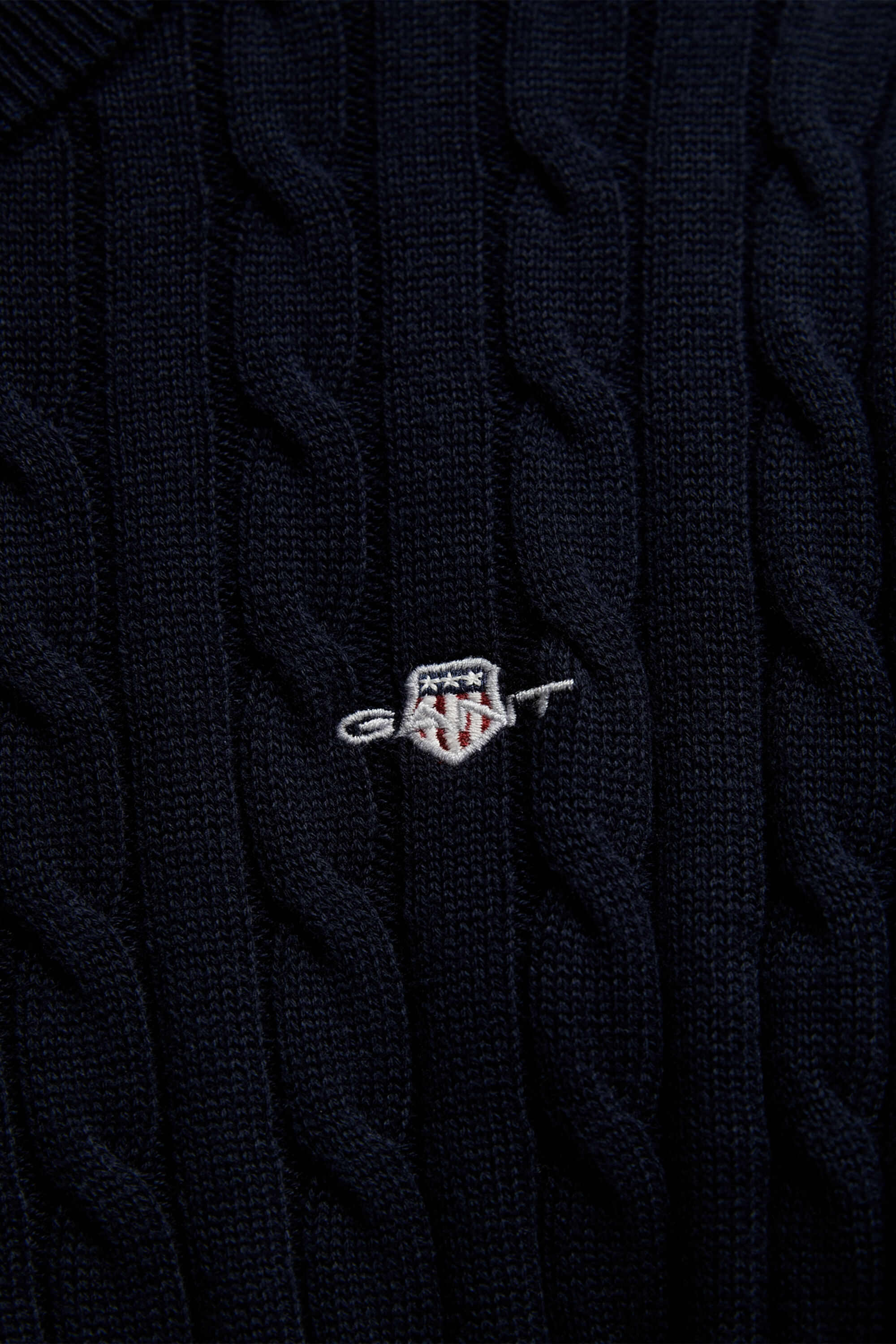 Teen Girls Shield kabelstrikket sweater