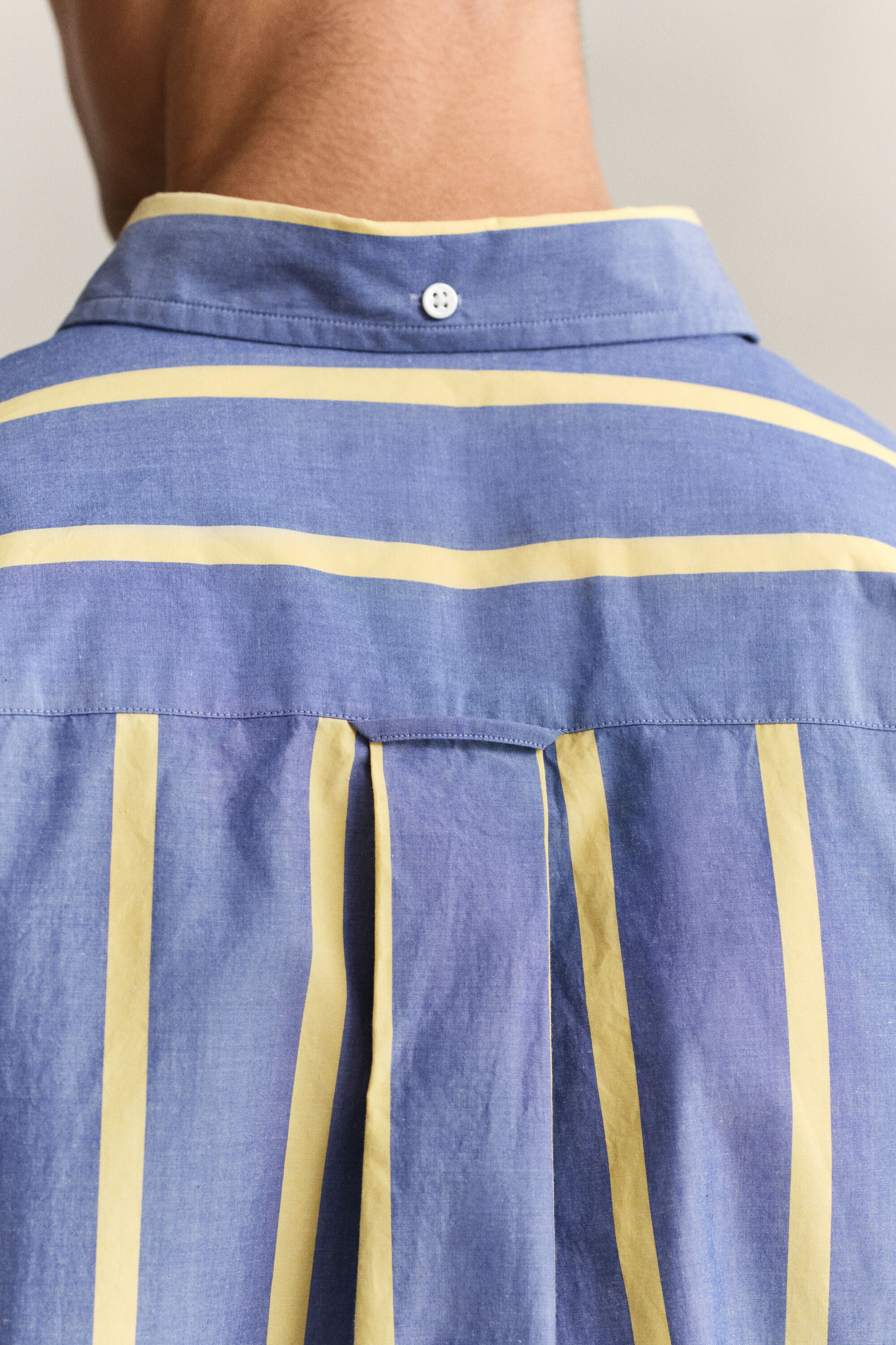 Heritage Poplin skjorte med striber