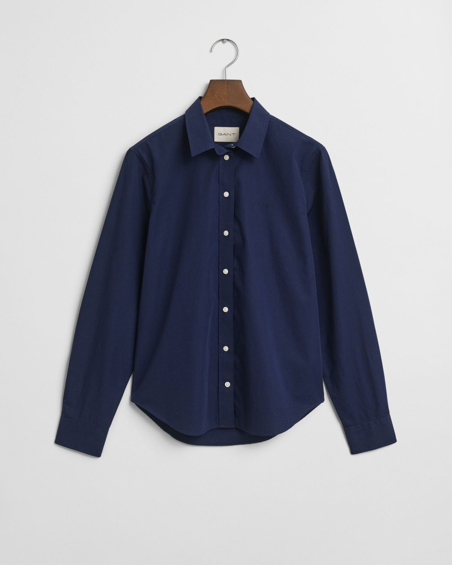 Regular fit klassisk poplin-skjorte
