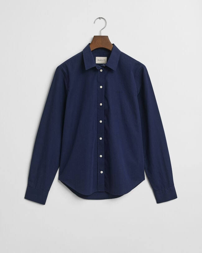 Regular fit klassisk poplin-skjorte
