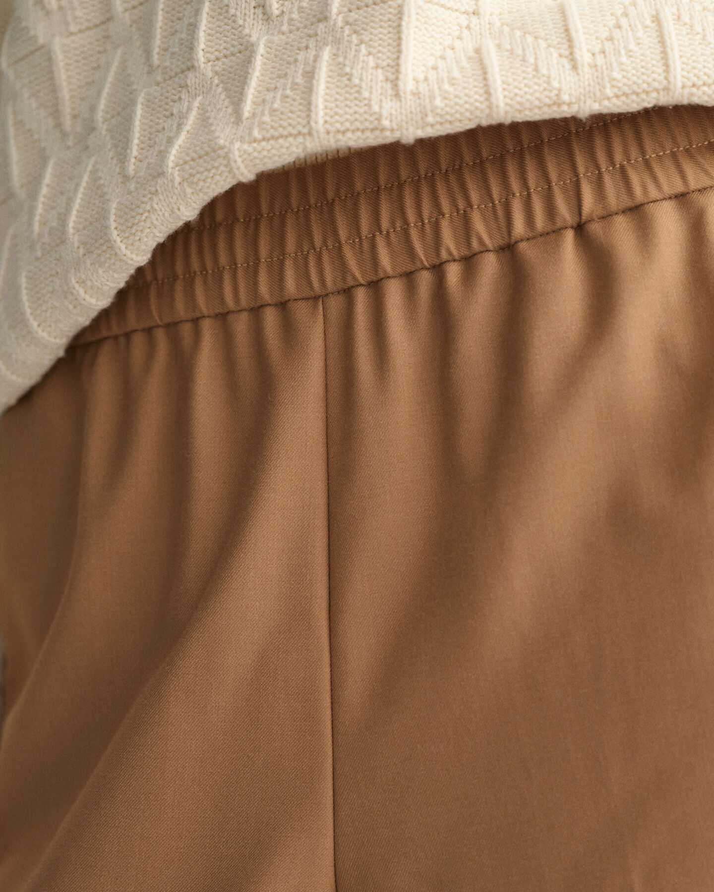 Relaxed fit pull-on bukser