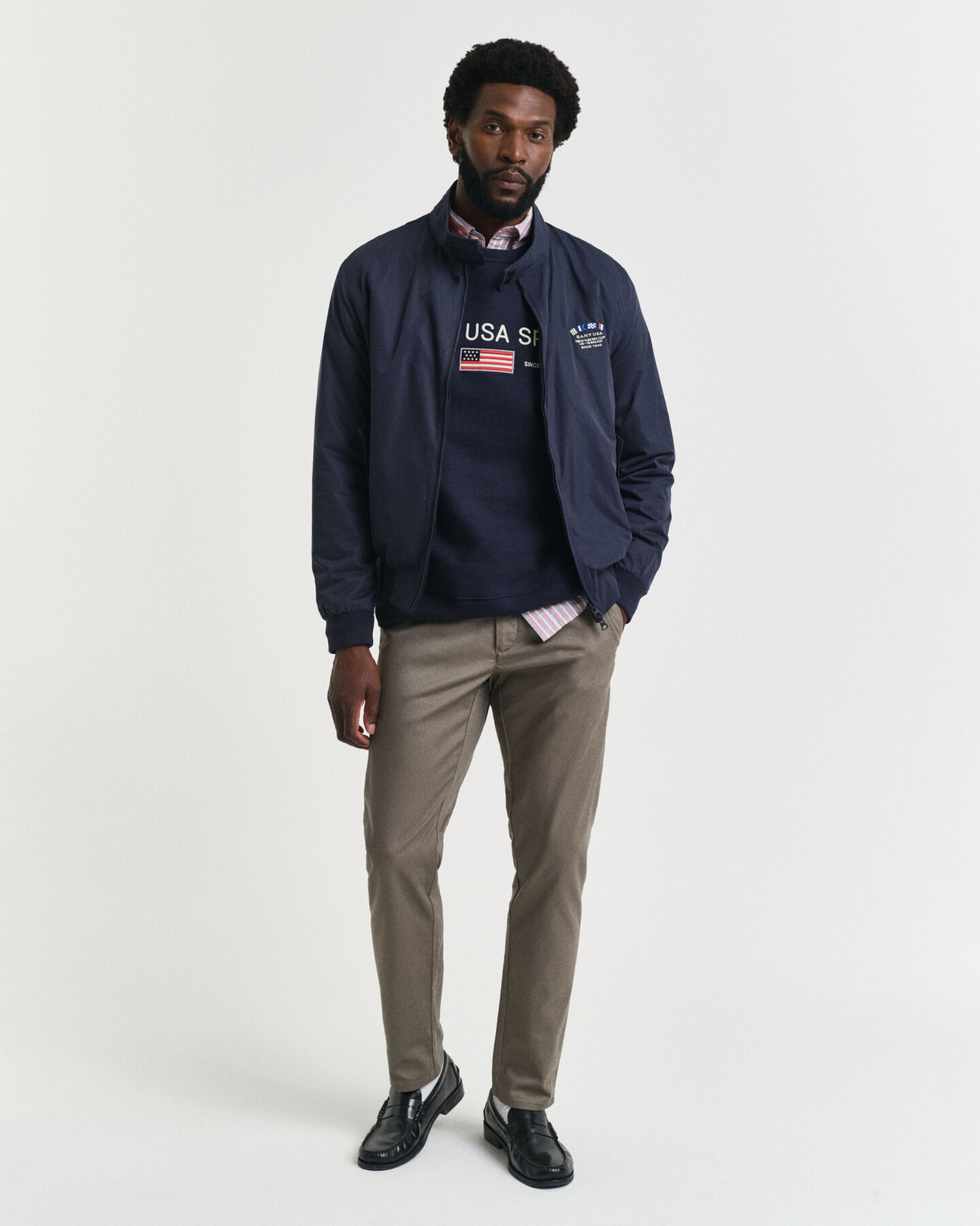 Naval Harrington jakke