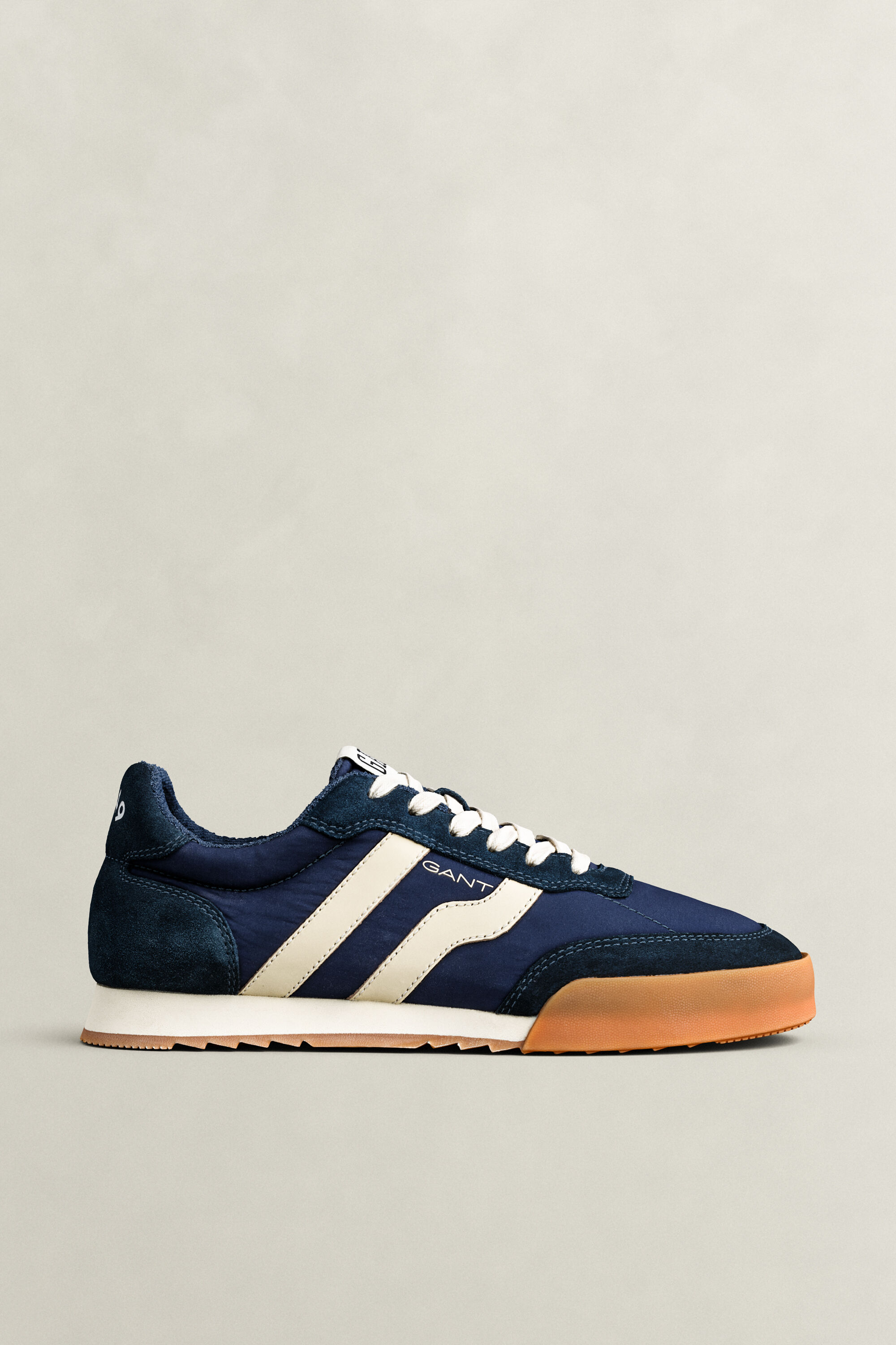 Baylle sneakers i ruskind