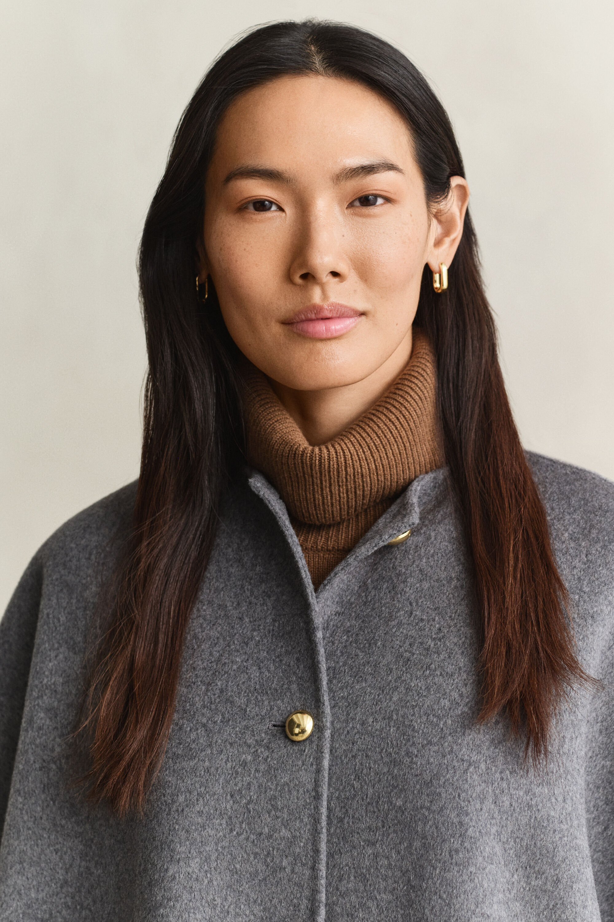 Håndsyet Cape Coat