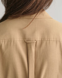 Utility skjortekjole med korte ærmer