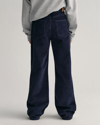 Teen Girls fl&oslash;jlsbukser med brede ben