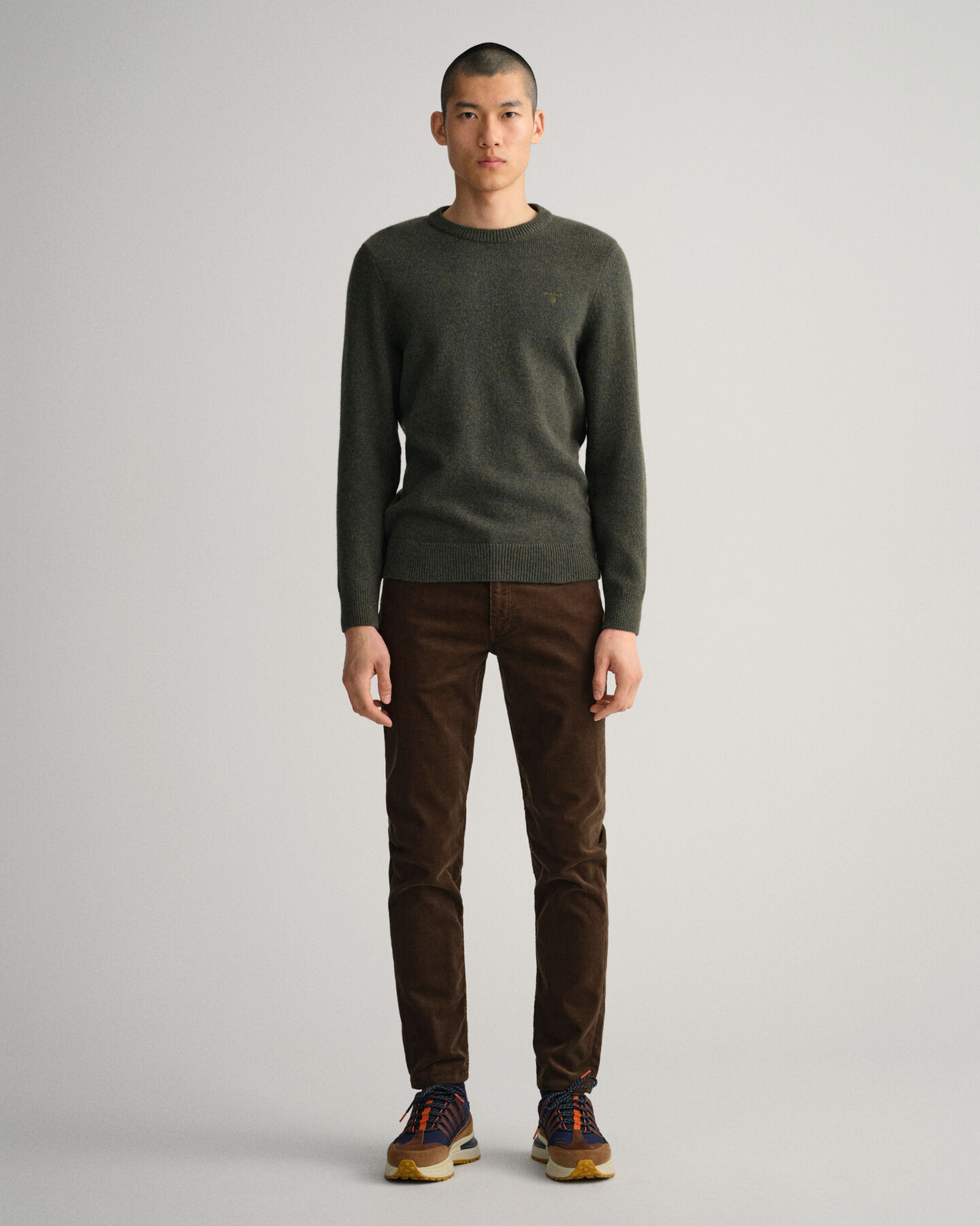 Hayes Slim fit jeans af jernbanefl&oslash;jl