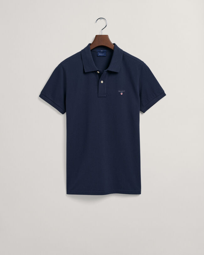 Original slim fit piqué poloskjorte