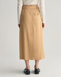 Plisseret sl&aring;-om chino-nederdel