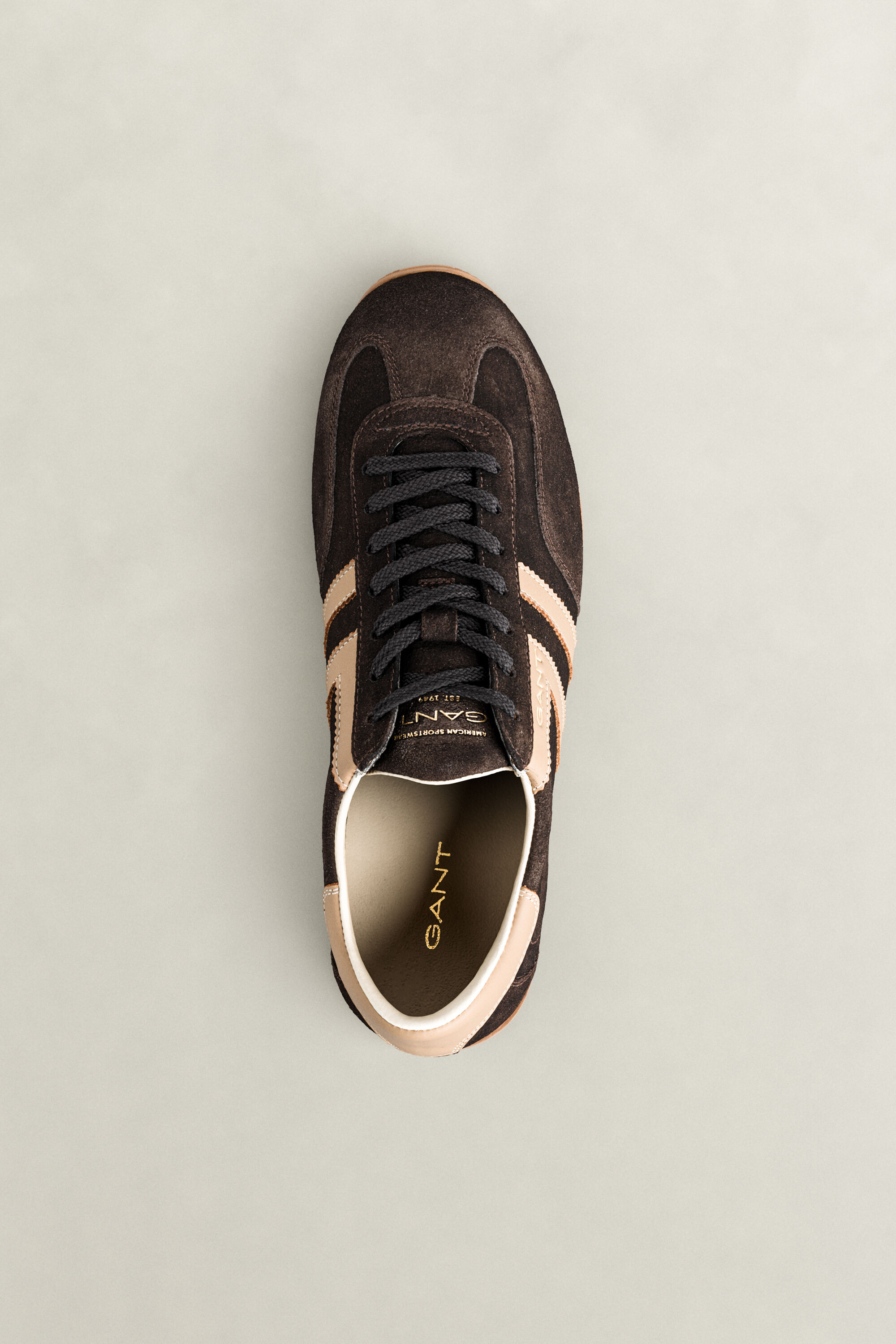 Spearclub sneakers i ruskind