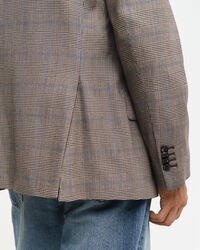 Regular fit Glen-ternet blazer