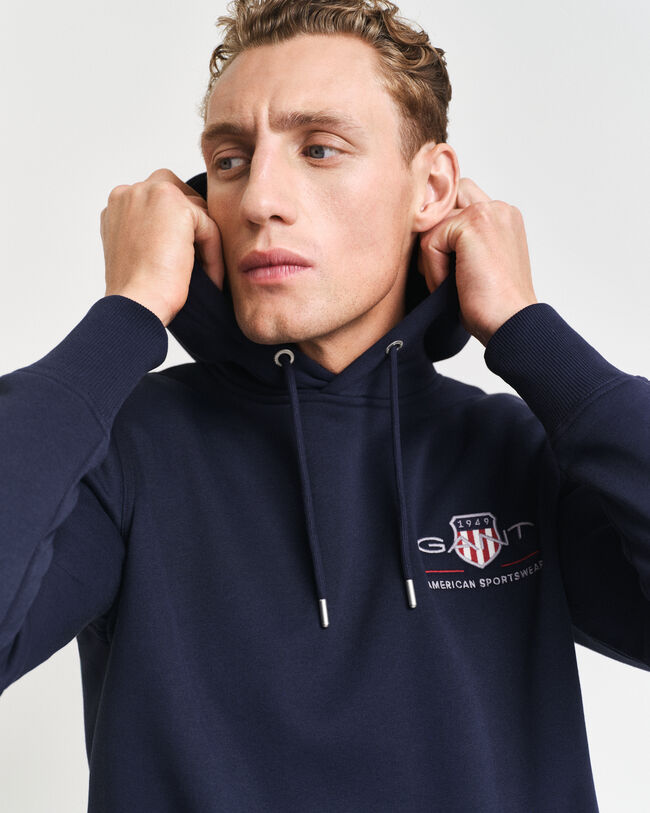 Medium Archive Shield hættetrøje