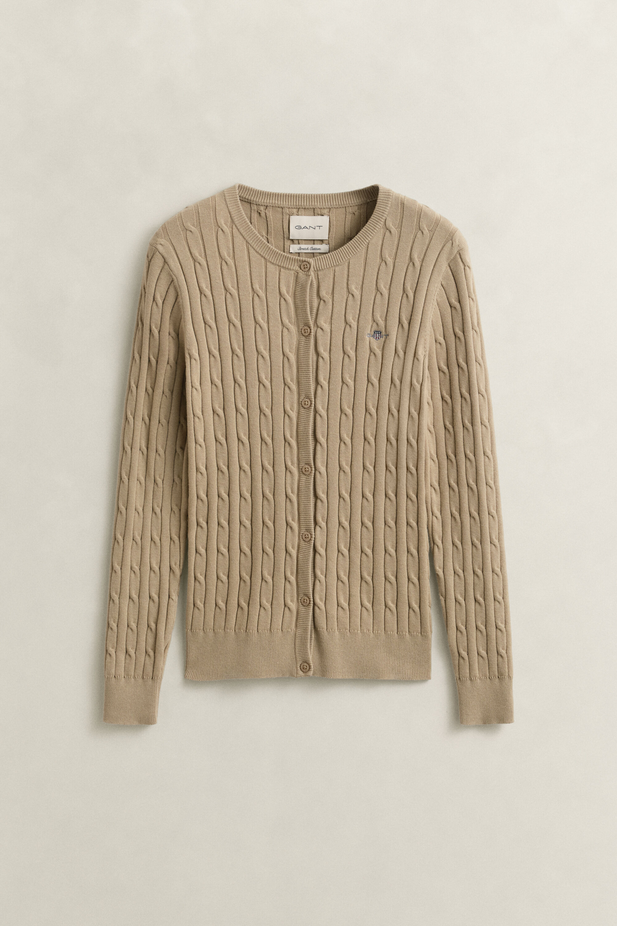 Kabelstrikket cardigan