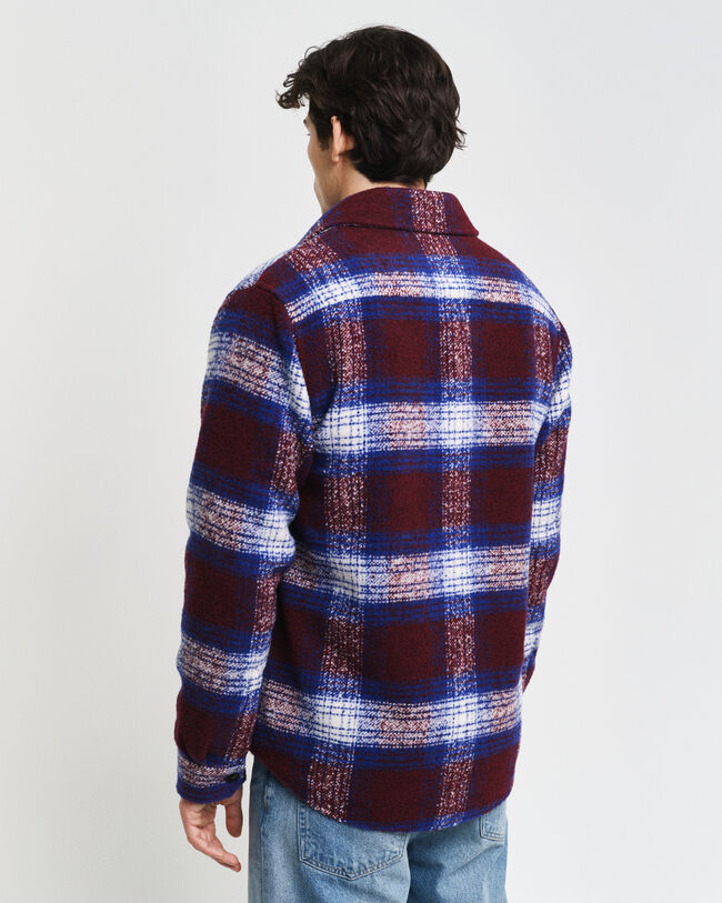 Ternet overskjorte af uldblanding