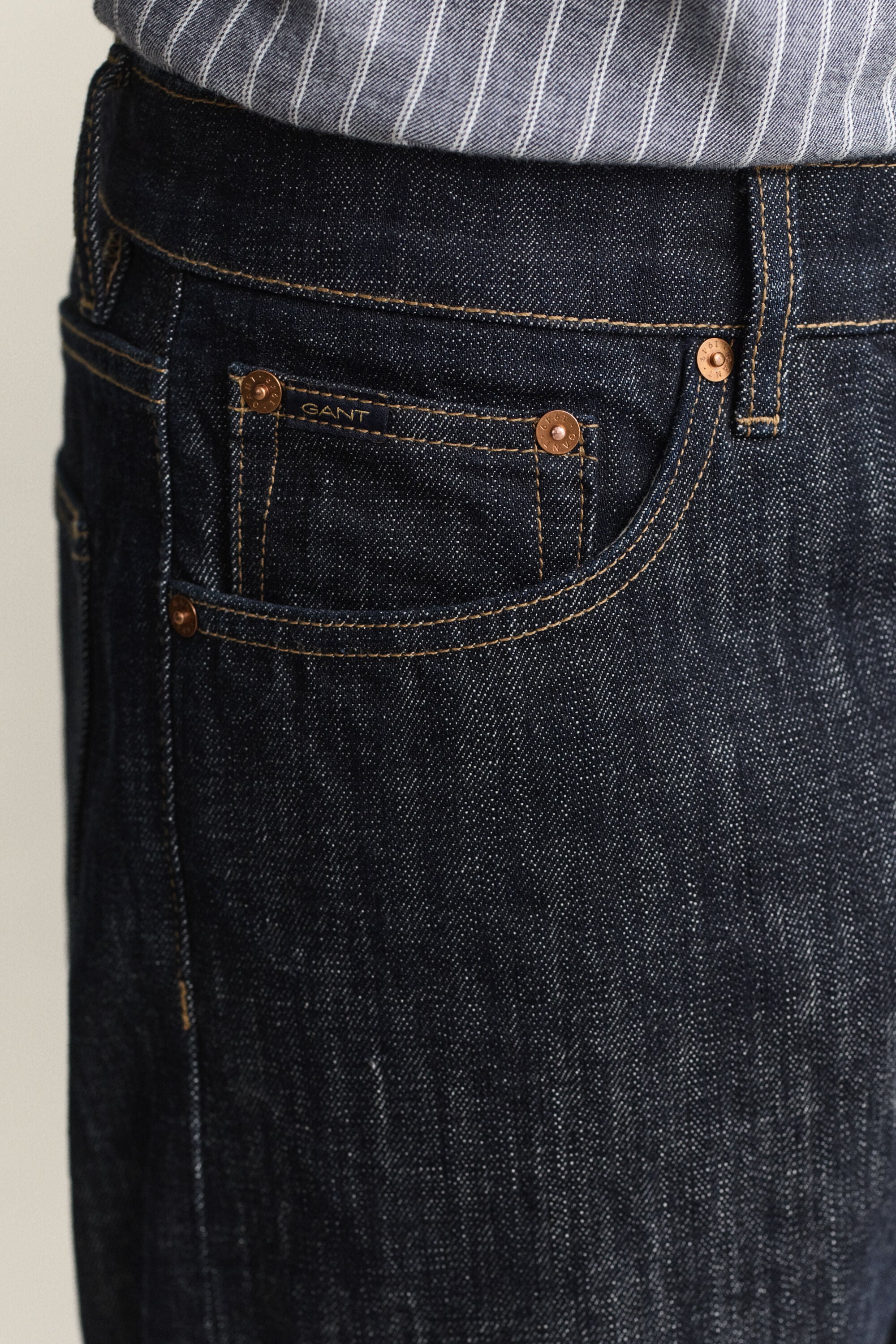Jeans med ægkant