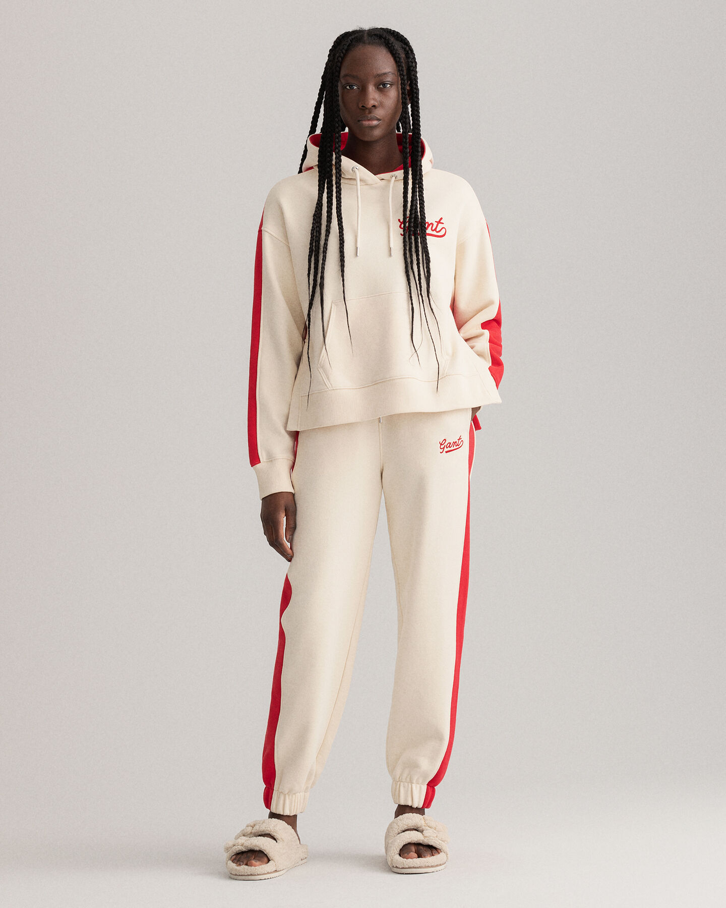 Color Block hættetrøje