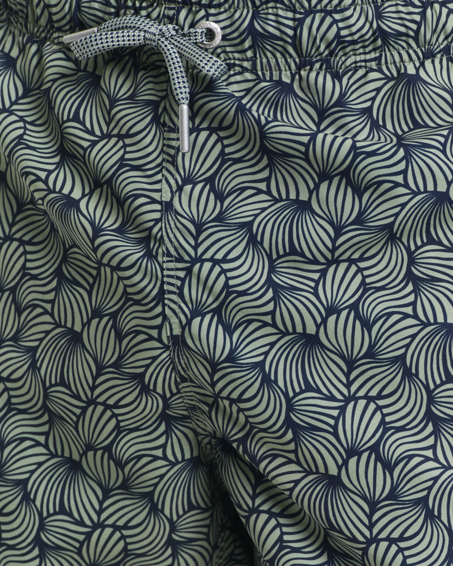 Nederdel med reb-tryk