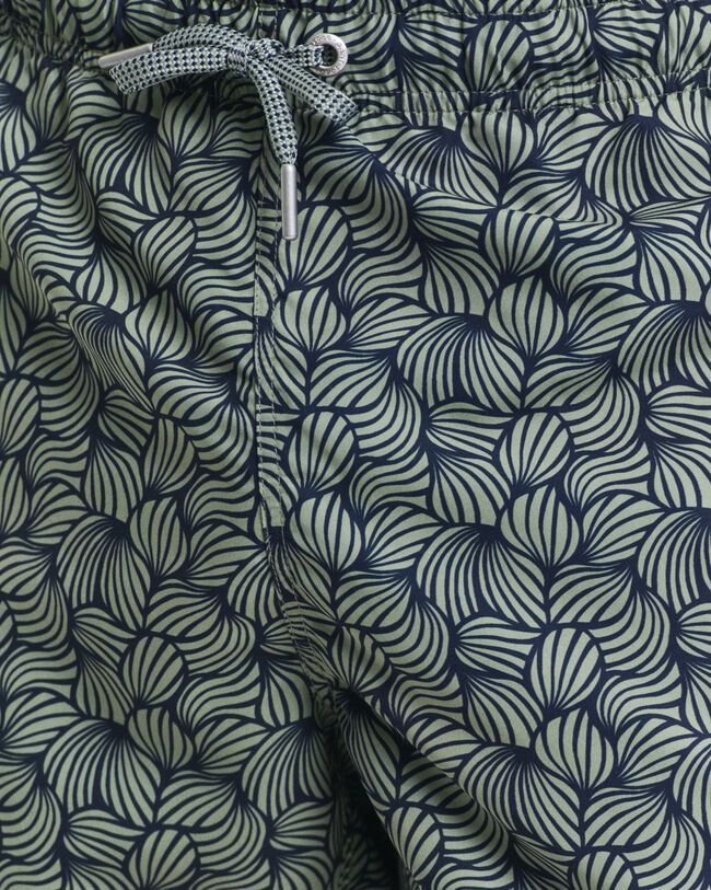 Nederdel med reb-tryk